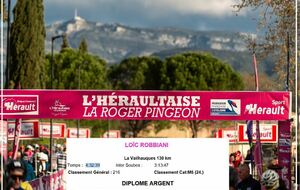 Cyclo La Roger Pingeon -  La Vailhauques 130 km 